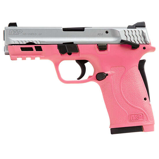 Handguns Smith&Wesson ZPAP M85 380ACP SW M&P380 SHIELD EZ PINK SATIN SILVER 380ACP 3.6